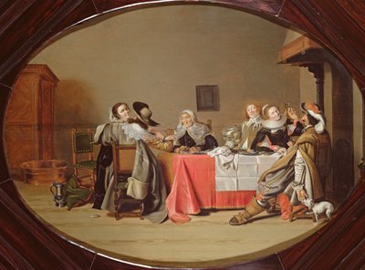 Gallant Company by Hendrick Gerritsz Pot